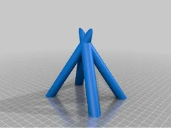 Campfire Teepee