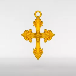 Cross Pendant 3D print model