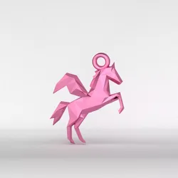 Minimal Pegassus Pendant 3D print model