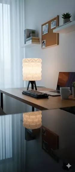Polygon lamp 3D print model