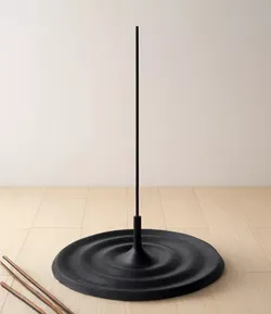 Ripples Incense Stick Holder 3D print model
