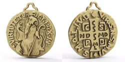 Saint Benedict Original old medal Sao Bento 3D print model