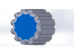 Smart lcd gripable knob