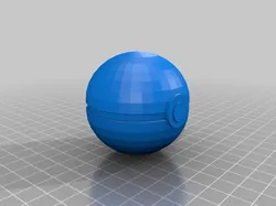 Solid Pokemon ball