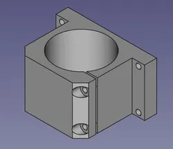 Spindle Motor Mount Bracket Clamp CNC 65mm