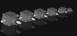 Spiral Bevel Gearboxes Double Output Male Shaft Pack