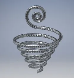 Spiral Hanging Air Plant Holder
