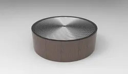 Spiral Wire Coffee Table