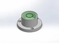 Spirit level, bullseye type