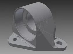 Spitfire Tailwheel Bearer Block