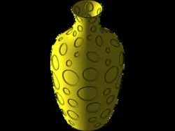 spotted vase
