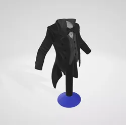 suit smoking costume 3D print model