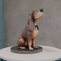 Trusty - lady and the tramp 3D print model