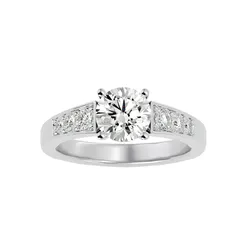3D Printable Diamond Ring Model 3D print model
