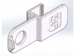 3FPD-Headphone Clip-3/4" Surface