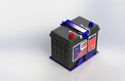 Car Battery + Bracket Assembly