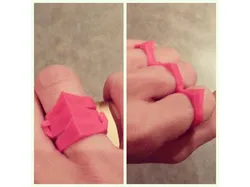 Folding Knuckle Duster Ring