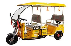 "Indian Electric Auto Tricycle (E-Rickshaw) 3D Model: An Eco-Friendly and Efficient Design for Urban Transportation"