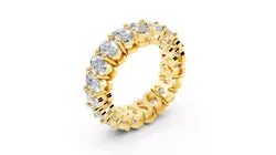 Oval Eternity Ring 3D print model