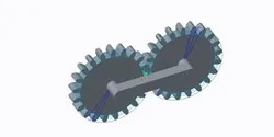Spur gear using Creo Modeling