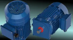 Square Flanged AC Motor-Frame 90