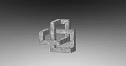 Square Trinity Knot