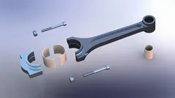 SS SOLIDWORKS TUTORIAL @2 - CONNECTING ROD ASSEMBLY - FINAL