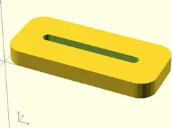 CNC Clamp basic flat