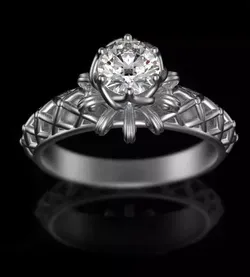 female jewelry ring  3D print model