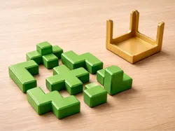IQ Puzzle easy  - Free 3D Print Model