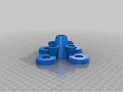 LED Kerzenhalter - LED Candle holder - 9er Set Remix