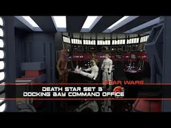 Set 3 - Docking bay Command Office 1-12 scale Blackseries 3D print model