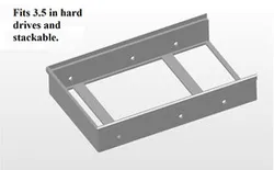 Stackable hdd bracket