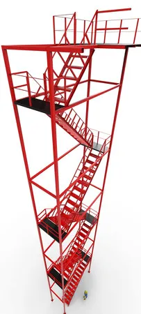 Stairs, Complete assembly SW 2018