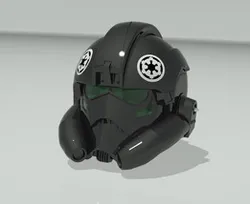 Star Wars: TIE fighter pilot's helmet.