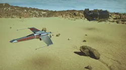 Star Wars X-wing and Tie Fighter - Keyshot Animation