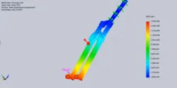Static and Fatique Analysis of a Fork
