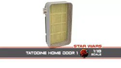 Tatooine home door 1 1-18 scale Kenner Hasbro 3D print model