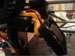 Adjustable 40mm Fan Mount (Prusa i3)