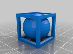 Ball in cage, my first CAD attempt