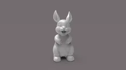 Cute Rabbit 3D print model