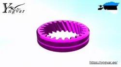 Internal helical gear