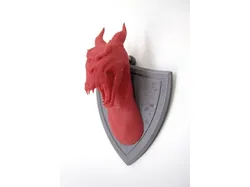 Mounted Dragon Head