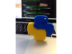Python Logo (half)