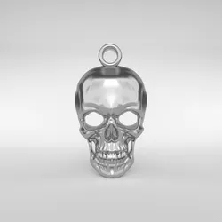 Skull Pendant 3D print model