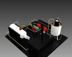 steam engin model