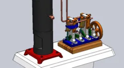 Steam Engine (SW & .Step)  !!!
