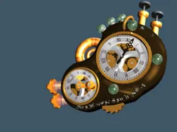 Steampunk Compass Puzzle