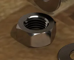 STEEL BOLT, NUT AND WASHER