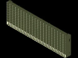 Steel grate stair treads 800x270 (Schodišťový stupeň)